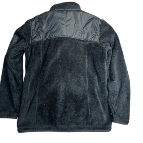 Nike ACG Full Zip Jacket Fleece Sherpa Furry Soft Black Womens Medium‎ M - Picture 7 of 10